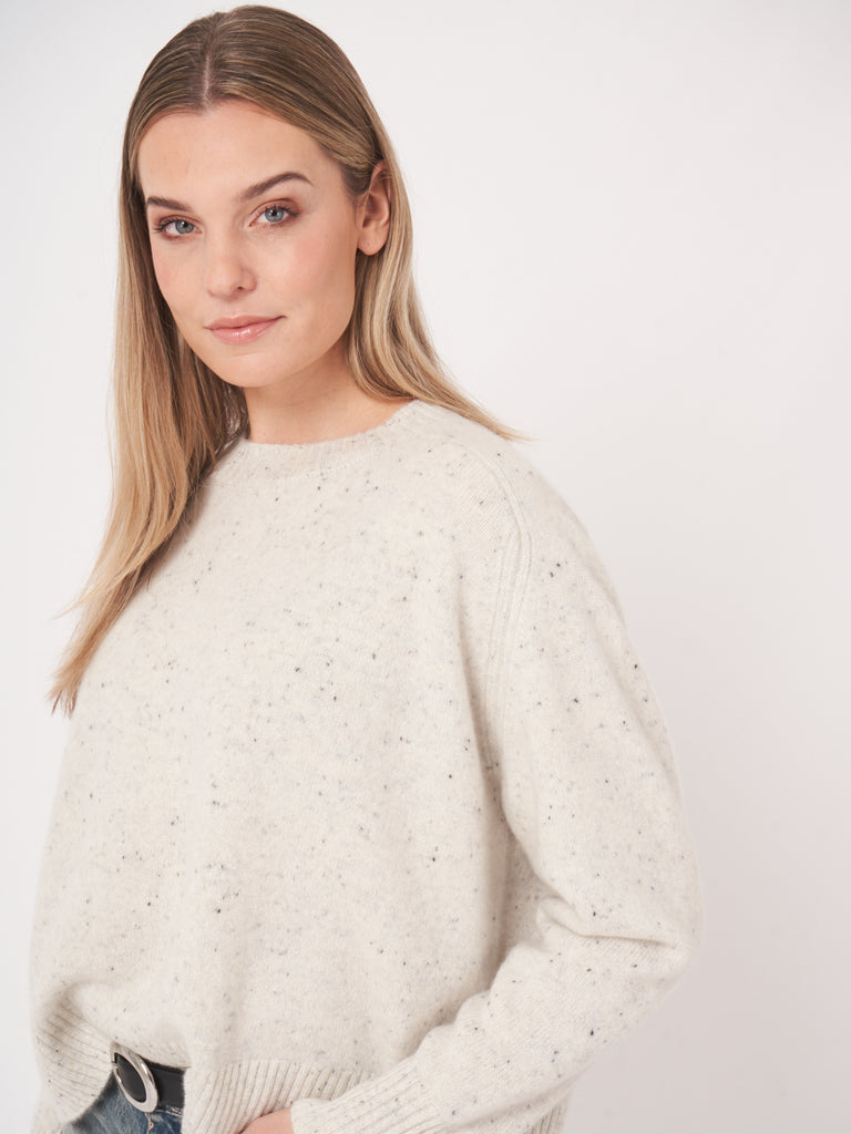 REPEAT - Cashmere Speckle Sweater -