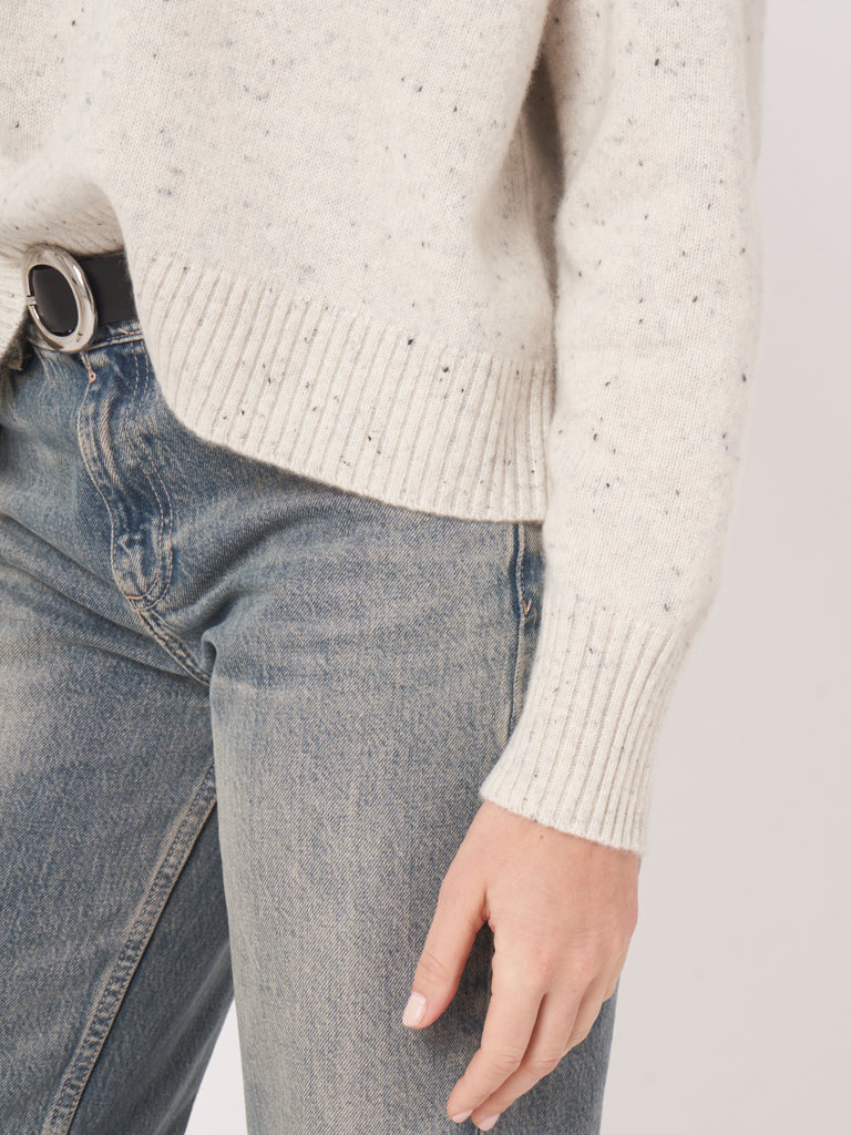 REPEAT - Cashmere Speckle Sweater -