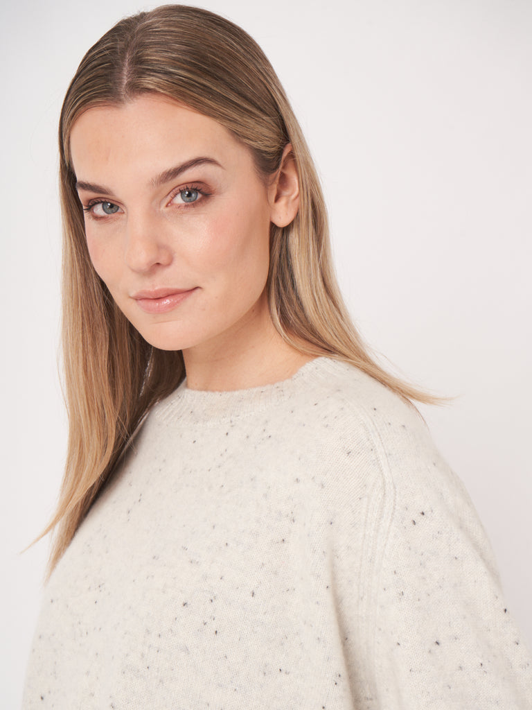 REPEAT - Cashmere Speckle Sweater -