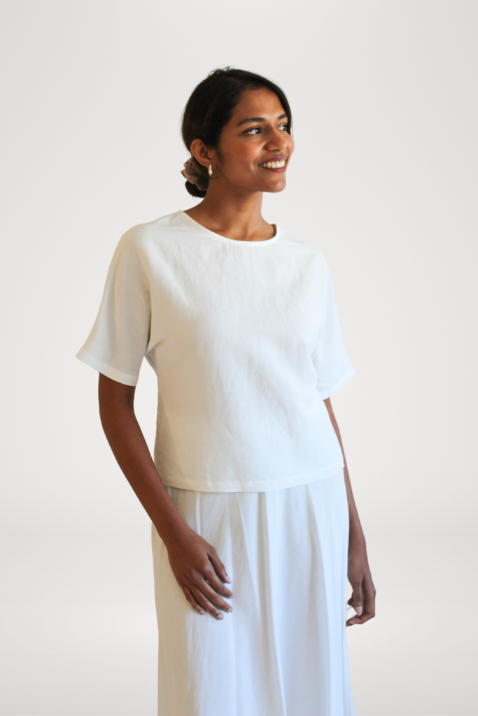 Sattva by Sarah - Everyday Crop Blouse -