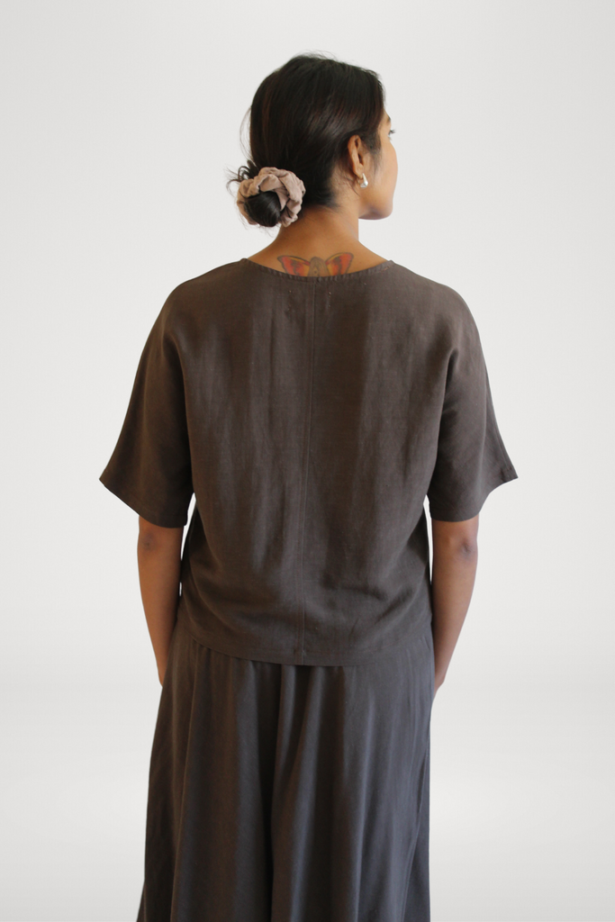 Sattva by Sarah - Everyday Crop Blouse -