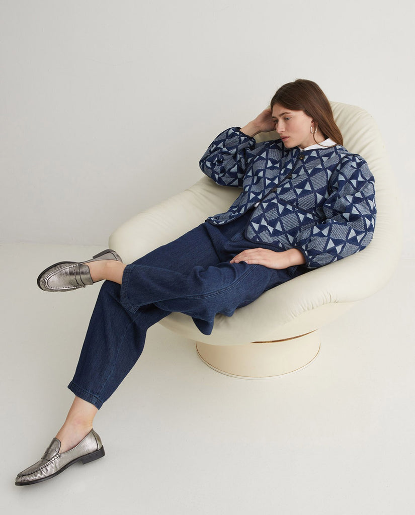 Yerse - Short Jacquard Jacket -