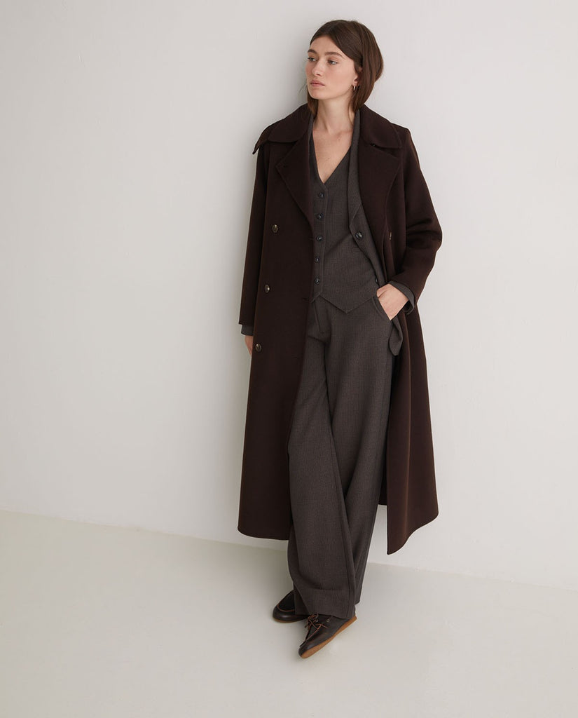 Yerse - Long Wool Coat -