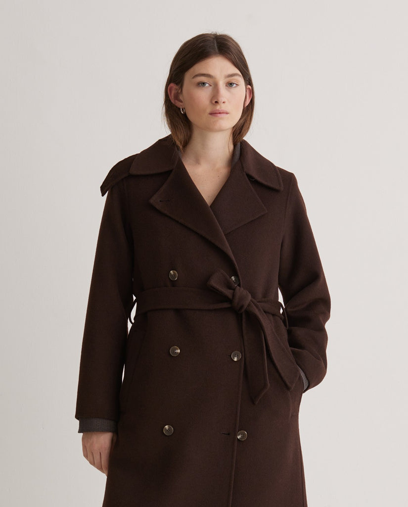Yerse - Long Wool Coat -