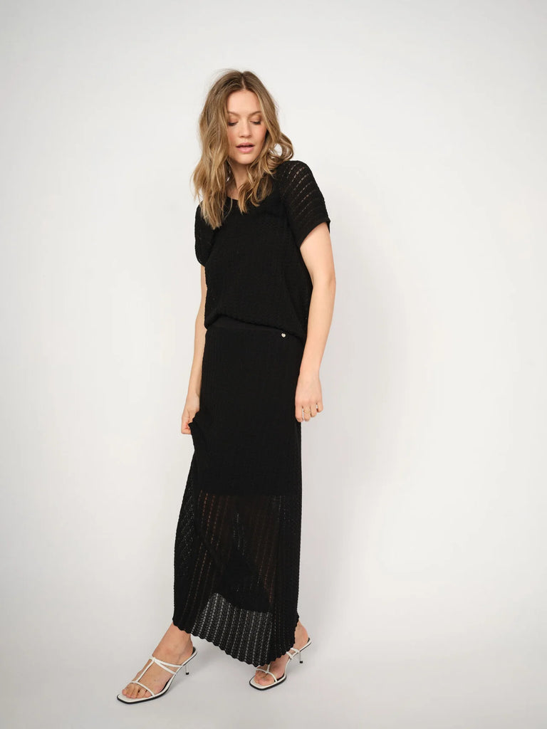 Mos Mosh - Shani V-Neck Knit Top -