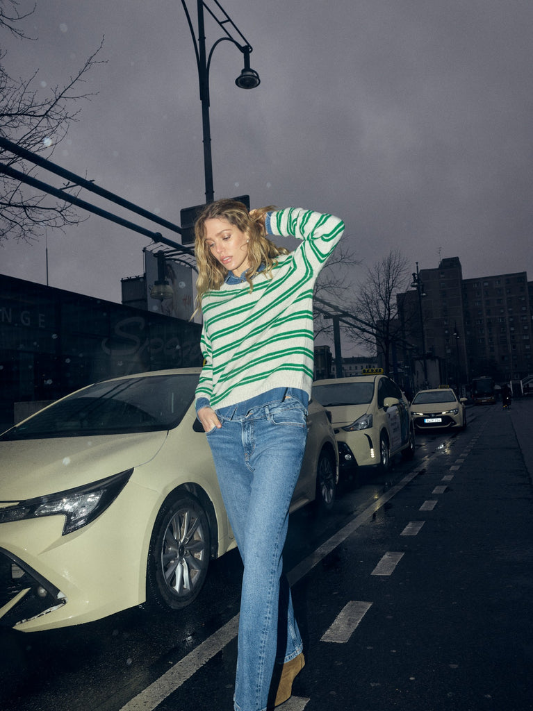 Mos Mosh - Khai Two Stripe Knit -