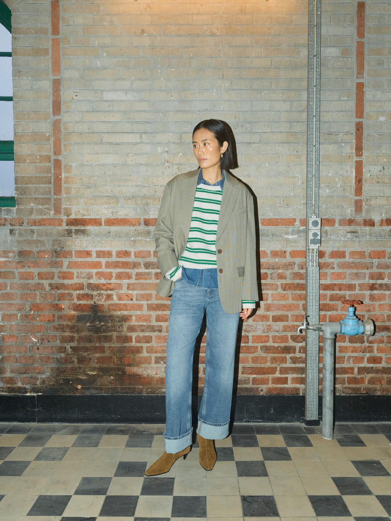 Mos Mosh - Khai Two Stripe Knit -