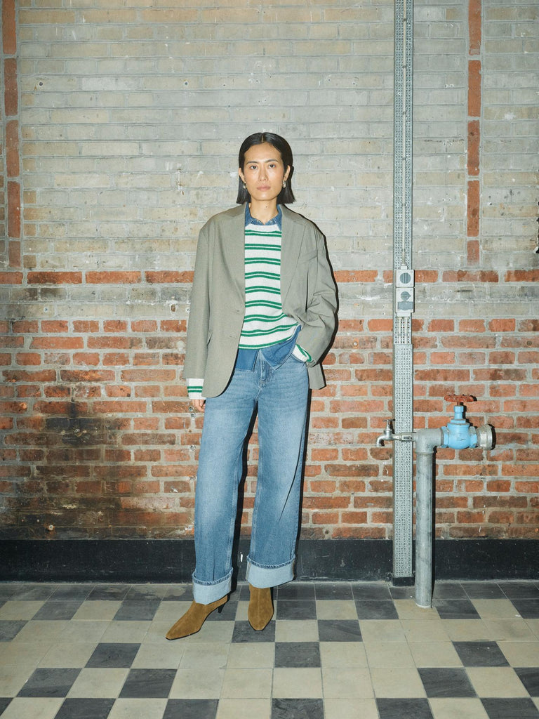 Mos Mosh - Khai Two Stripe Knit -