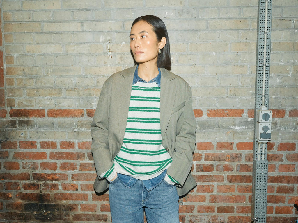 Mos Mosh - Khai Two Stripe Knit -