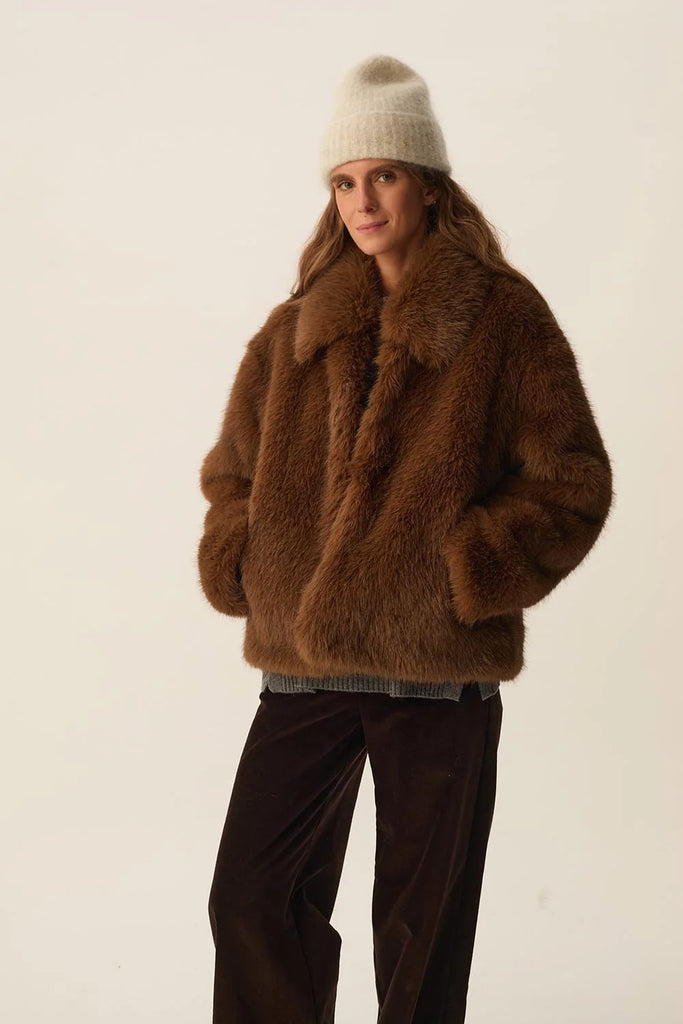 Des Petits Hauts - Ybou Faux Jacket -