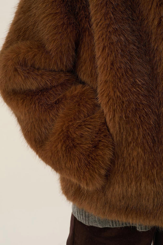 Des Petits Hauts - Ybou Faux Jacket -