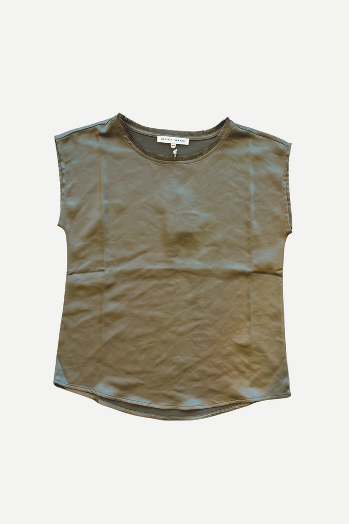 Melissa Nepton - Willow Tee - Dark Khaki