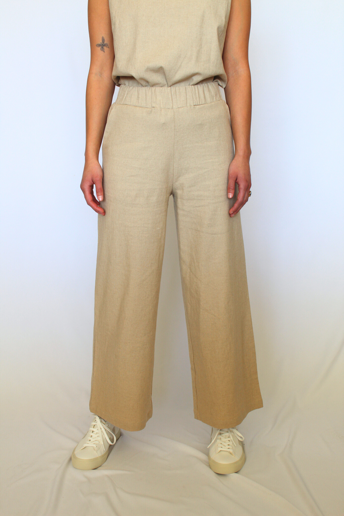 Sattva by Sarah - Linen Pants - Natural
