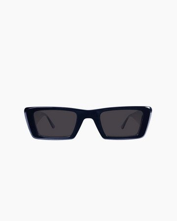 VALLEY Eyewear - La Hara Sunglasses - Gloss Black Black Lens