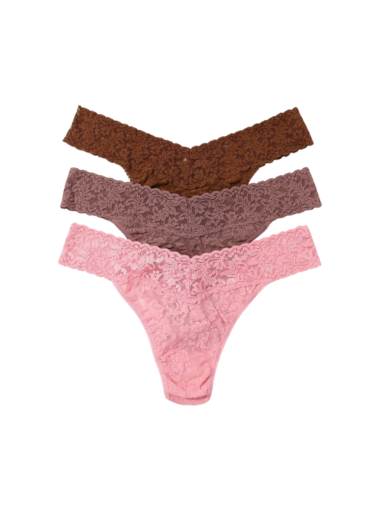 Hanky Panky - Original Rise Thong – Multi 3 Pack -