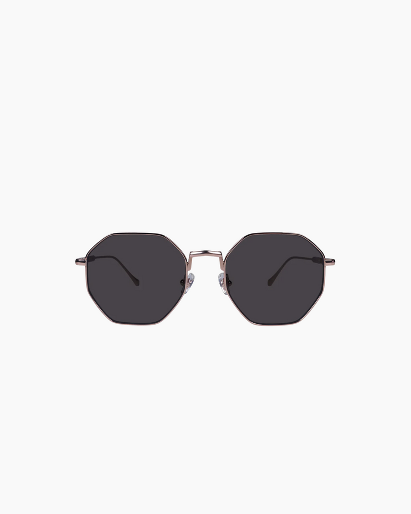 VALLEY Eyewear - Orb Sunglasses - Gloss Bronze Black Lens
