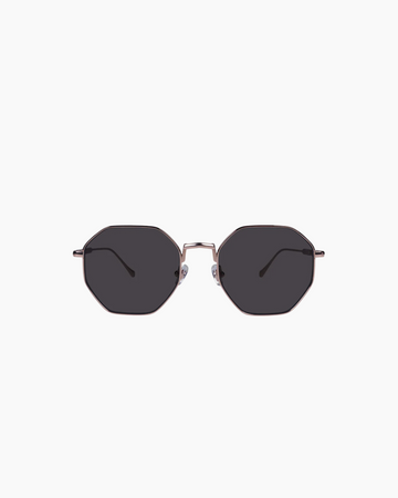 VALLEY Eyewear - Orb Sunglasses - Gloss Bronze Black Lens