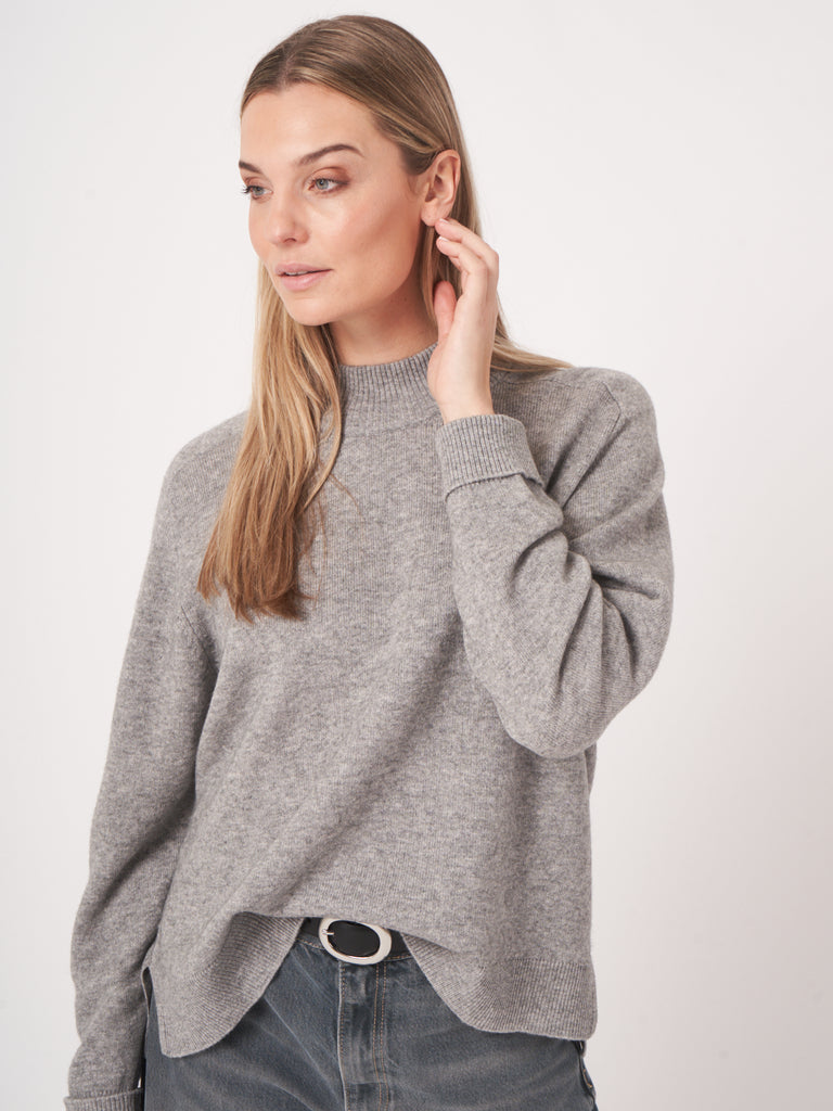 REPEAT - Wool Cashmere Knit Pullover -