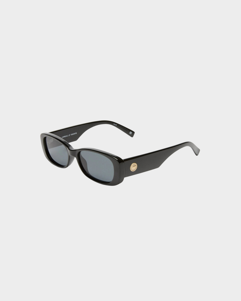 Le Specs - Unreal Sunglasses – Shiny Black -