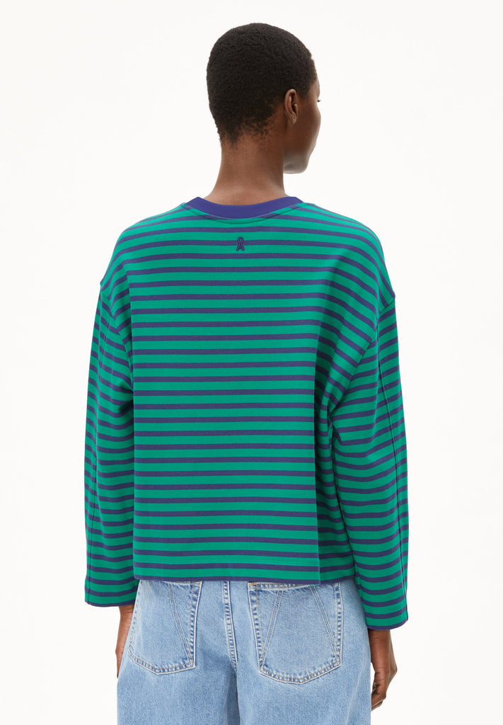 ARMEDANGELS - Frankaa Maarlen Stripe Sweatshirt -
