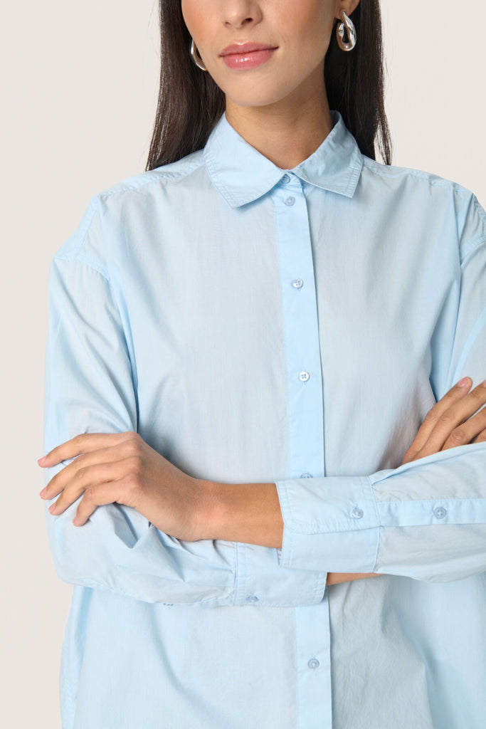 Soaked in Luxury - Jani Poplin Shirt -