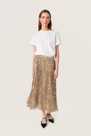 Soaked in Luxury - Anaya Evelina Skirt - Leopard