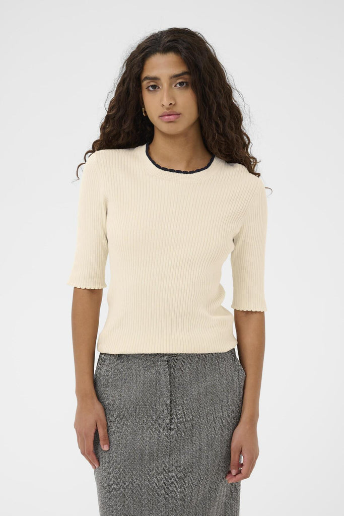 Soaked in Luxury - Lysandra Pullover Knit - Whisper White