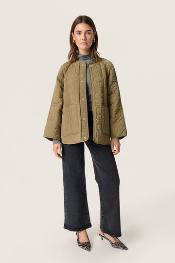 Soaked in Luxury - Jackline Jacket - Covert Green