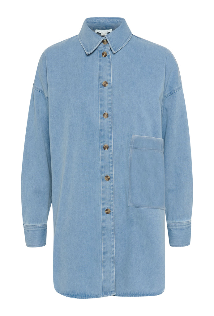 Soaked in Luxury - Annabeth Denim Shirt -