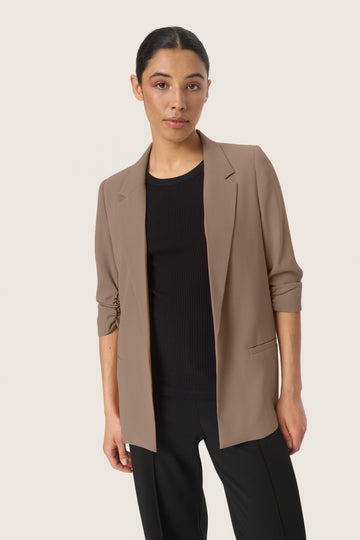 Soaked in Luxury - Shirley Blazer - Coffee Quartz