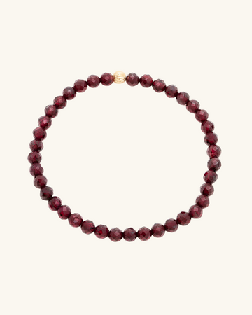 Leah Alexandra - Social Bracelet – Garnet -