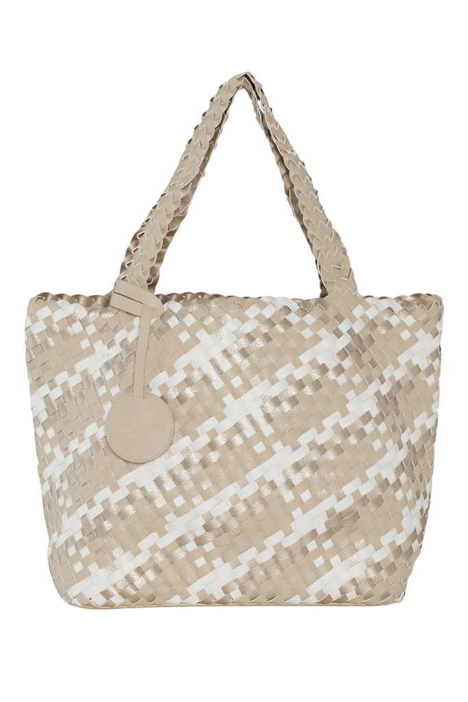 Ilse Jacobsen - Printed Tote Bag - Ivory White