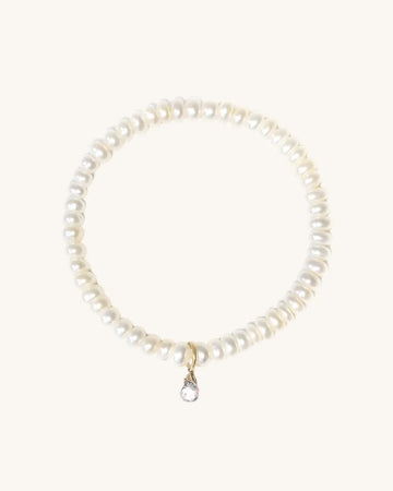 Leah Alexandra - Social Mini Bracelet – Pearl -