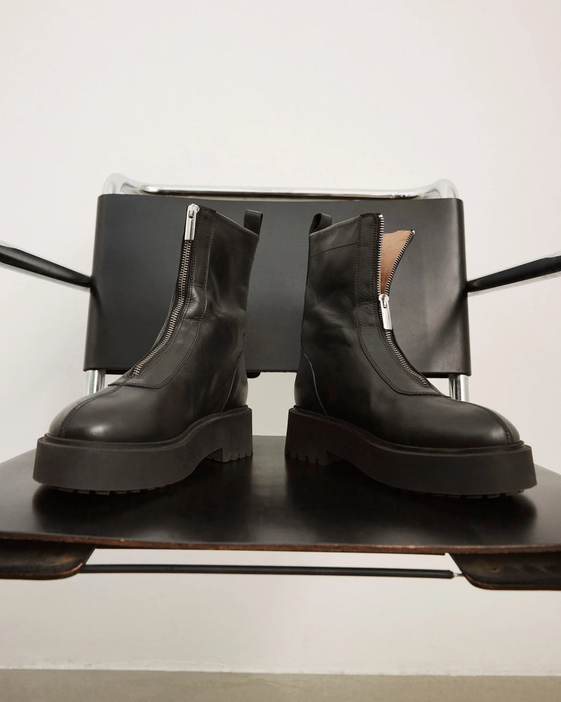 Flattered - Alma Leather Boot -