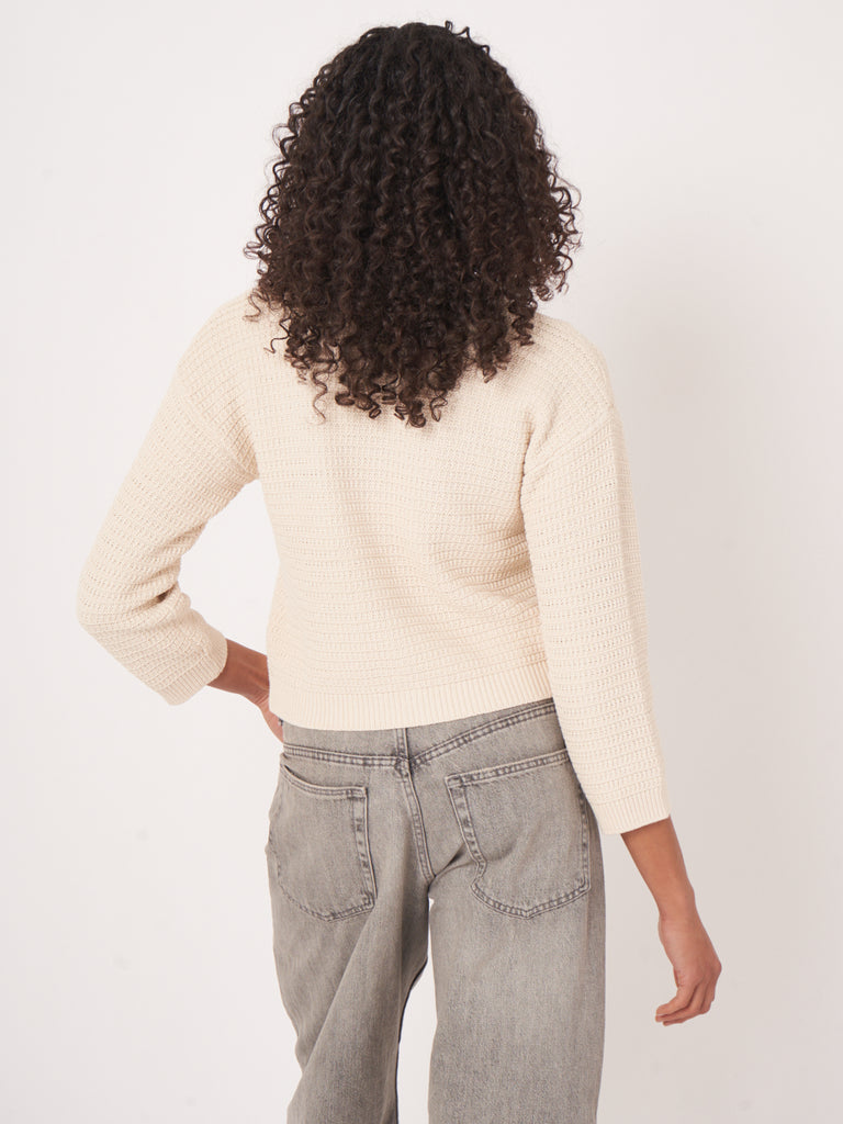 REPEAT - Cotton Lux Cardigan -