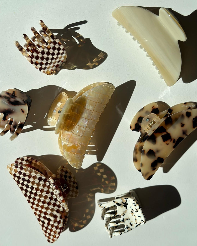 Machete - Midi Heirloom Claw Clip -