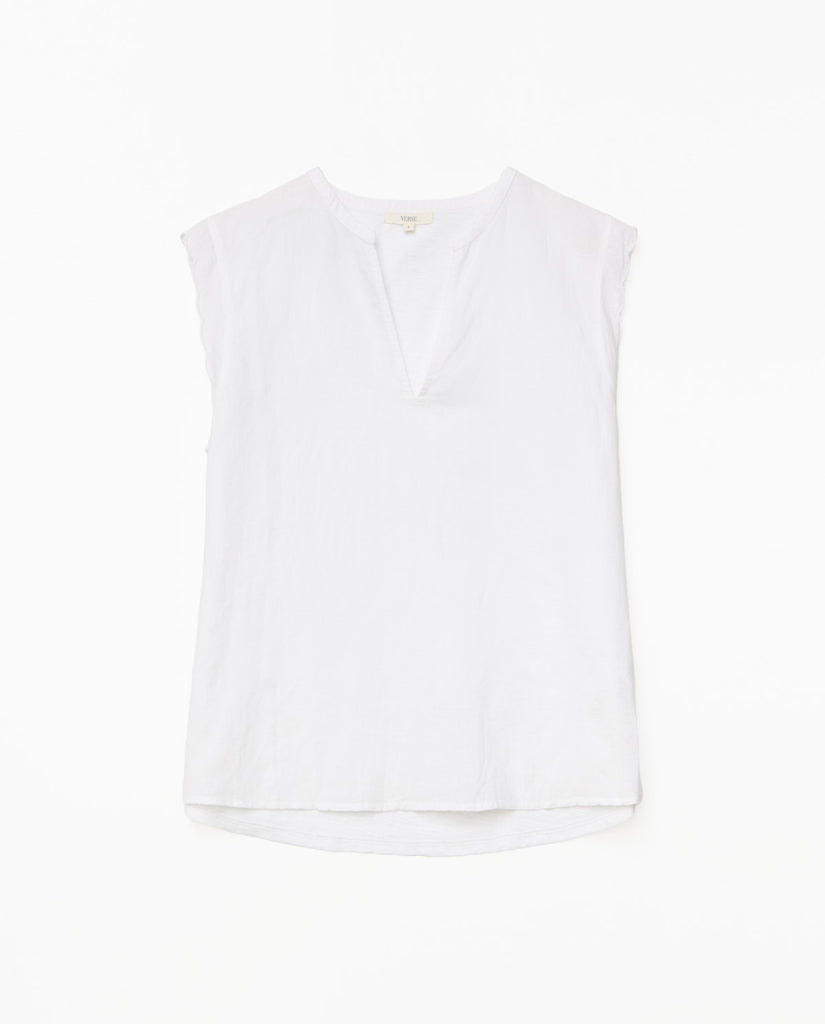 Yerse - Claudie Tank - White