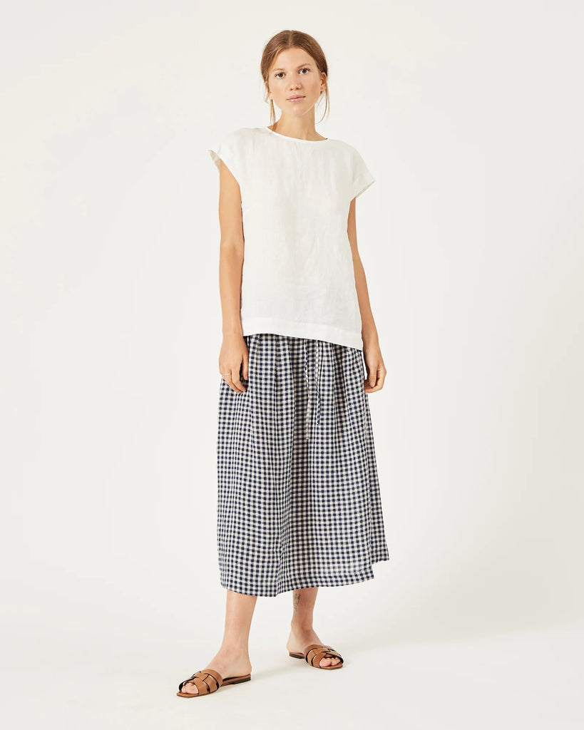 Naif - Joelle Linen T-Shirt - White