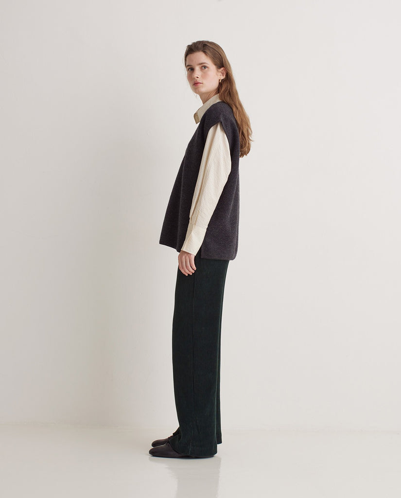 Yerse - Wide Cord Trousers -