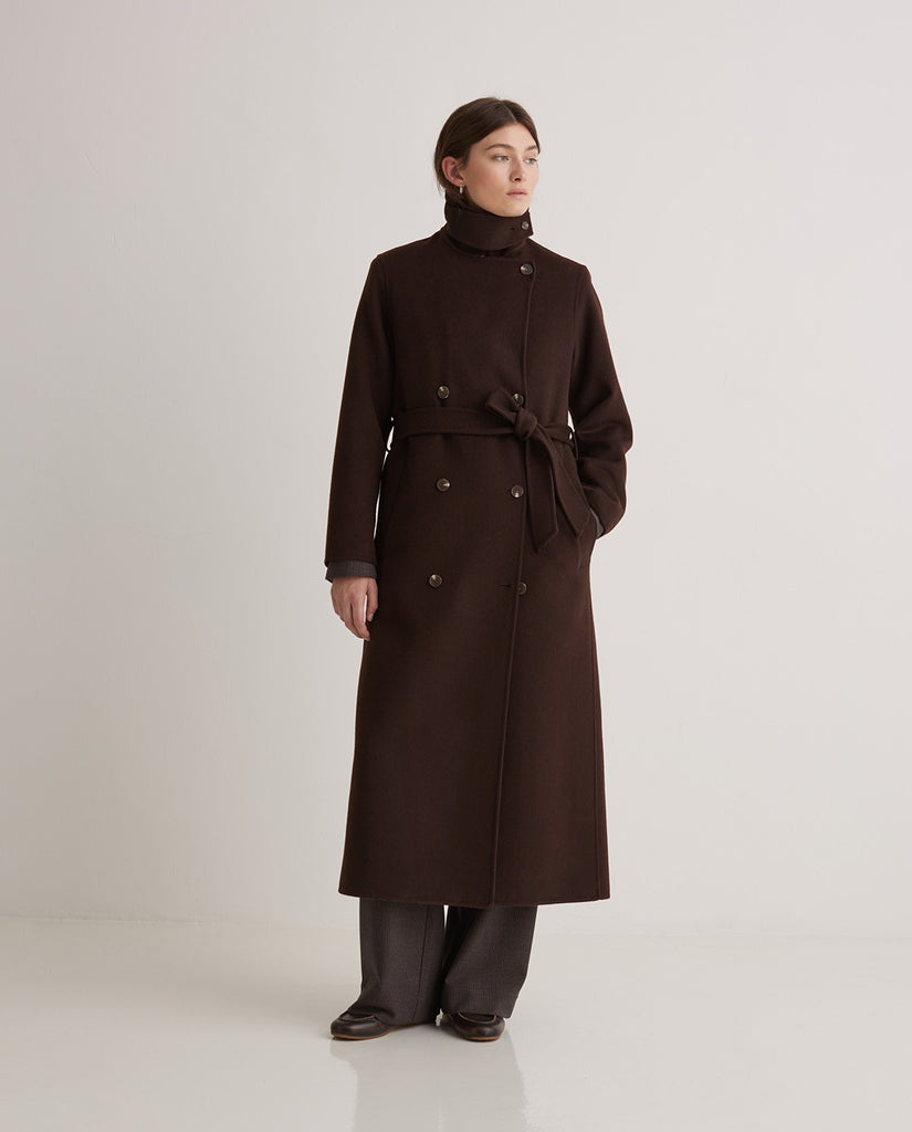 Yerse - Long Wool Coat -