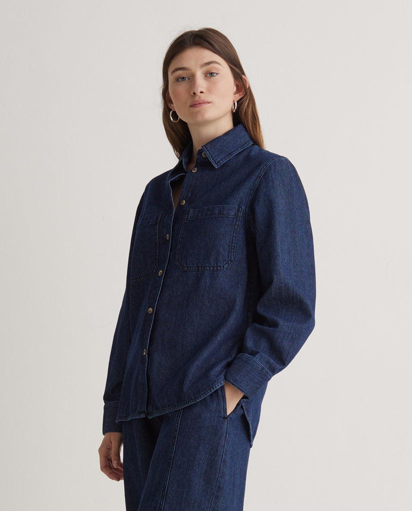 Yerse - Denim Shirt - Indigo
