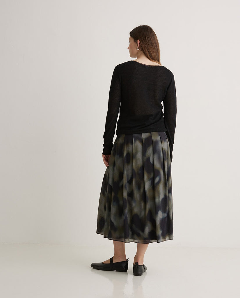 Yerse - Midi Pleats Skirt -