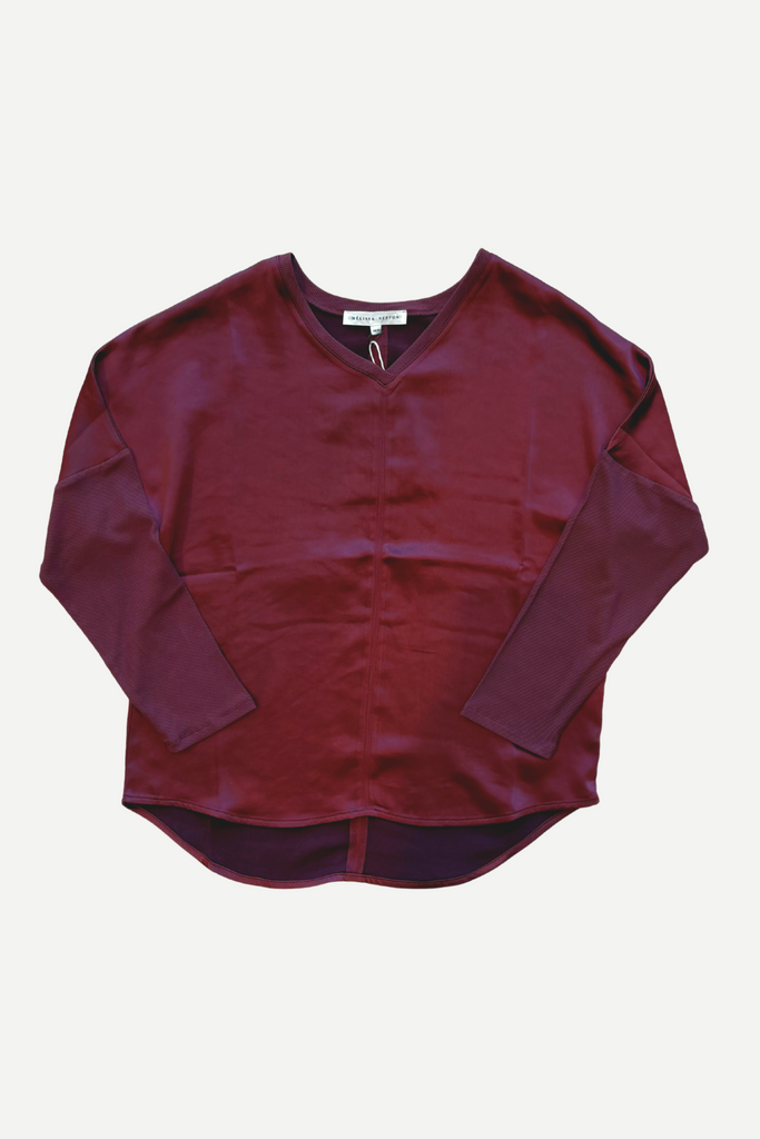 Melissa Nepton - Cindy Top - Red Wine