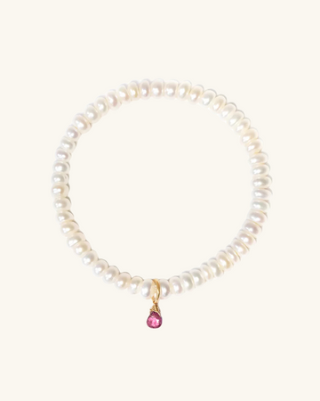 Leah Alexandra - Social Bracelet - Pearl & Tourmaline