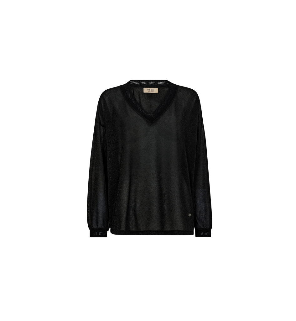 Mos Mosh - Mos Mosh Kilana LS V-Neck Blouse -