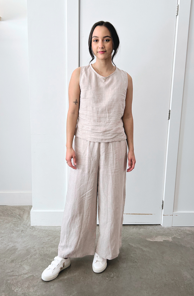 Sattva by Sarah - Utopia Shell Top -