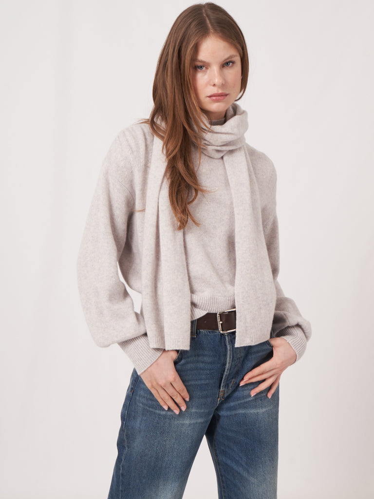 REPEAT - Cashmere Scarf - Sand