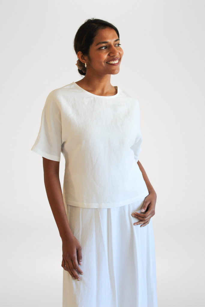 Sattva by Sarah - Everyday Crop Blouse -