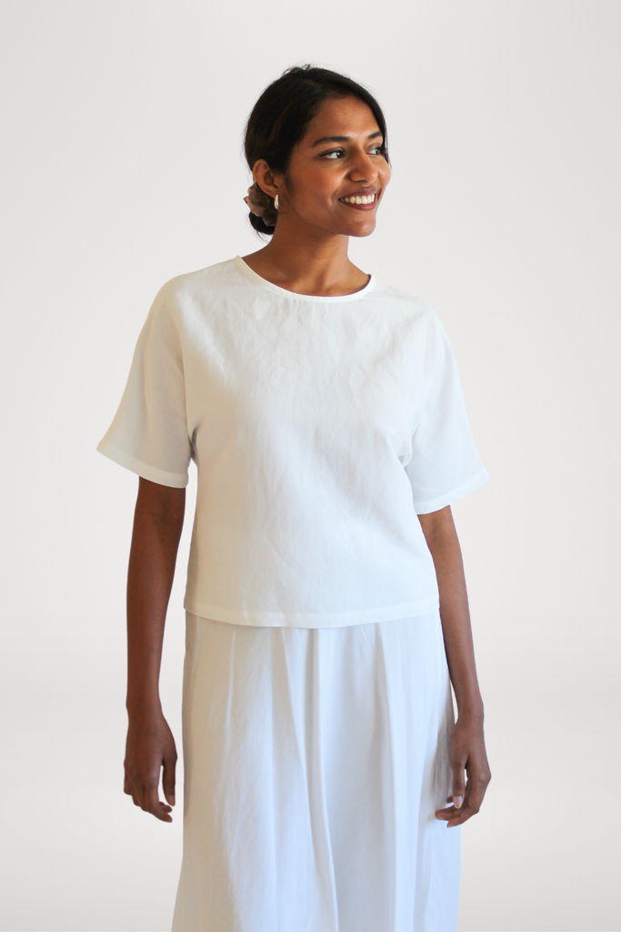 Sattva by Sarah - Everyday Crop Blouse -