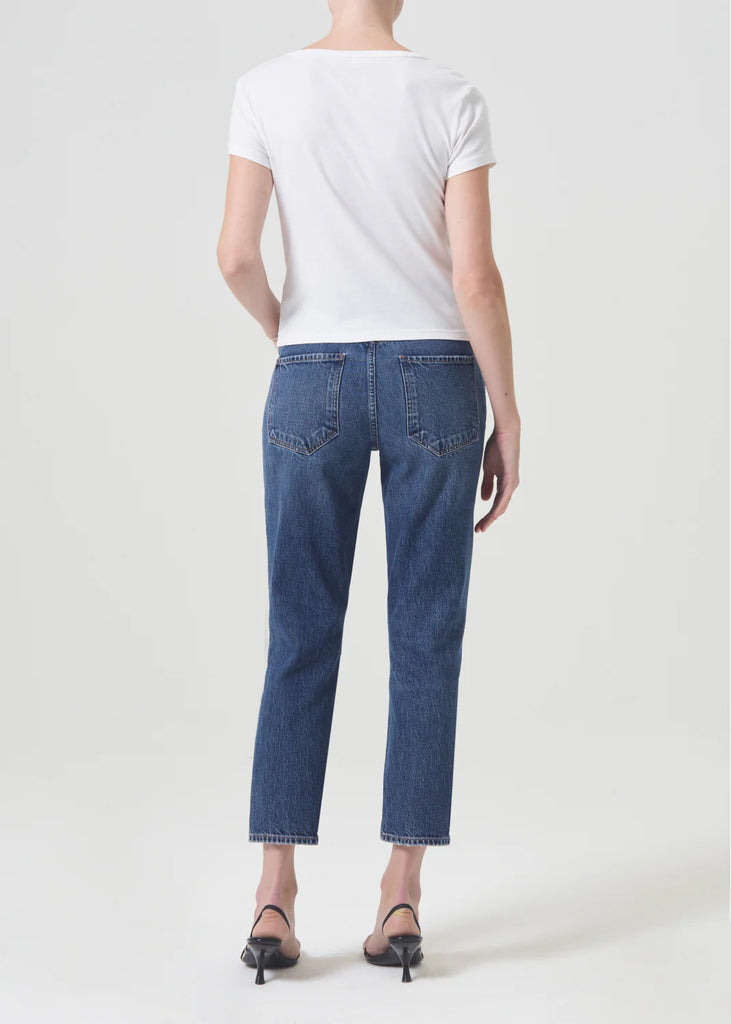 AGOLDE - Riley High Rise Straight Crop (Stretch) -
